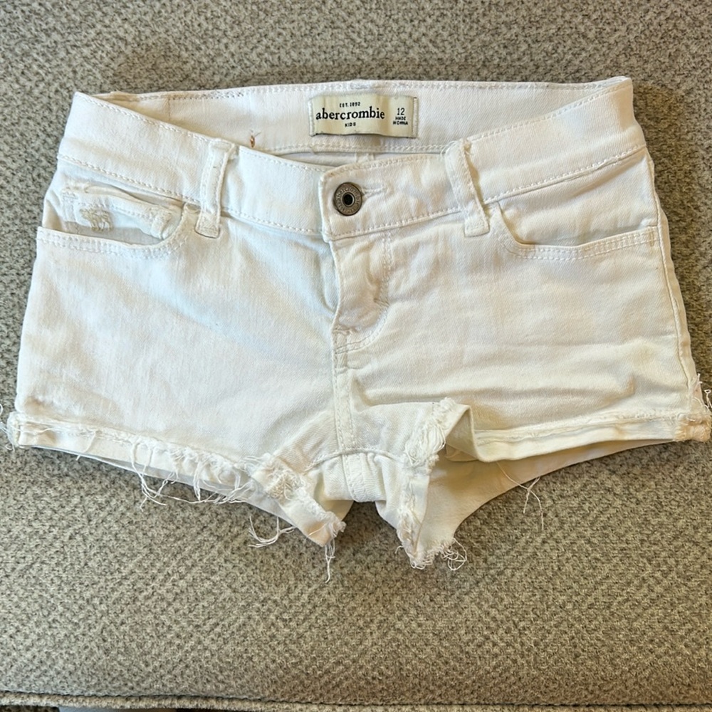 Abercrombie Kids denim shorts size 12